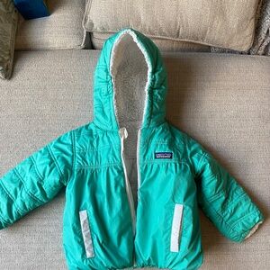 Patagonia Honey Puff Reversible Jacket 3T Toddler Winter Jacket